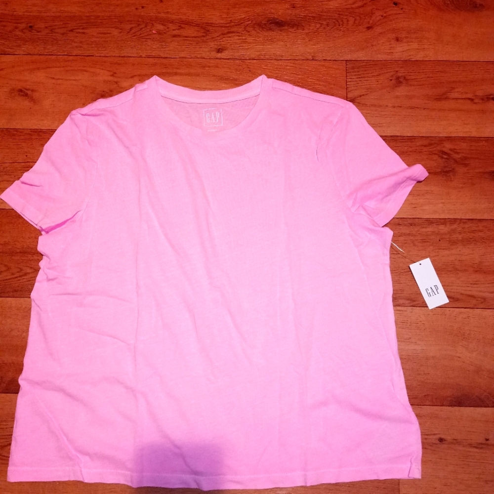 Gap Pink Short Sleeve T-Shirt Size L